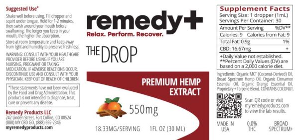 Remedy+ The DROP