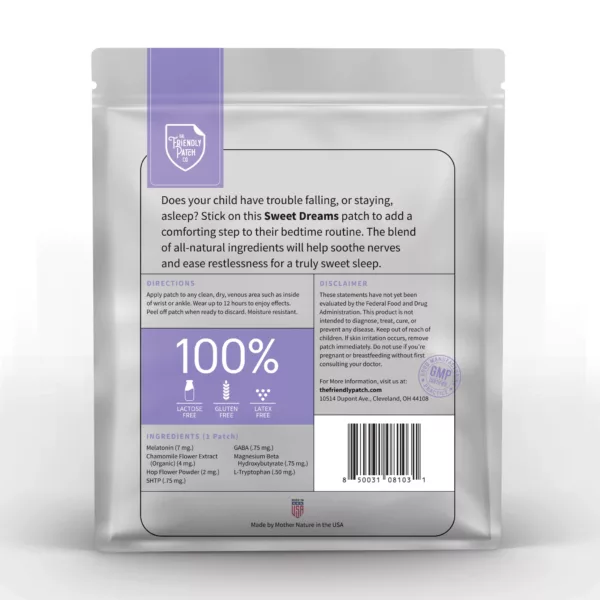 Sweet Dreams Sleep Patch for Kids